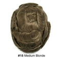 thumbnail image 2 of LYRICAL HAIR Mens Hair System Durable Fine Mono Center Mens Toupee Human Hair Replacement Thin Skin Toupee for Men Bleached Knots Toupee Hair for Man Black Brown Blonde Gray Hair Piece, 2 of 6