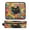 Black Cat Among Colorful Flowers, variant on Hair Tool Organizer Bag with Heat Resistant Mat Removable Travel Storage Case for Hot Air Brushes Curling Irons Koala and Strawberry Pattern