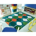 thumbnail image 2 of Joy Carpets 2058D 7 ft. 8 in. x 10 ft. 9 in. String Along Area Rug, Multi Color, 2 of 3