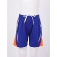 thumbnail image 5 of Xnihocha Kids Boys Summer Tracksuits Basketball Football Jersey Set Short Sleeve Sport T-shirt Shorts Blue 4XS, 5 of 7
