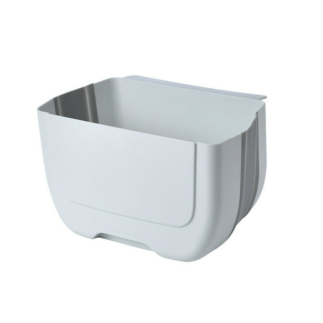 Bote de basura ecológico Matsuzay cocina Montado en la pared gris blanco PP
