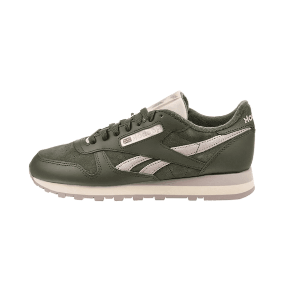 REEBOK MENS Classic Leather "Green/Green/Grey" 100209517 100209517 from Stadium Goods