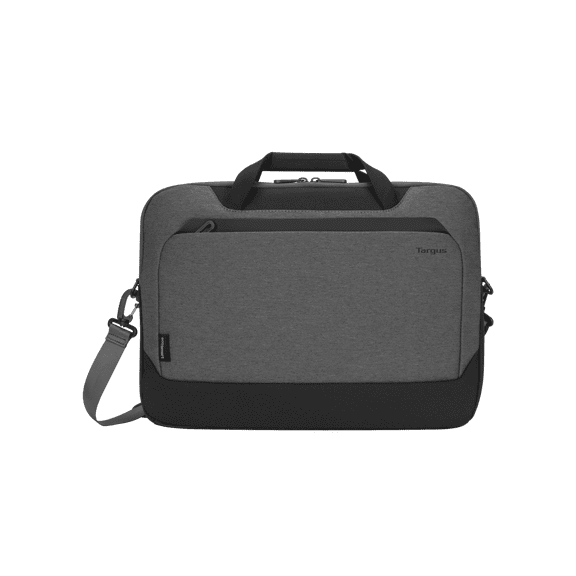Targus 15.6" Cypress Briefcase with EcoSmart (Light Gray) - TBT92602GL