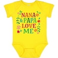 thumbnail image 3 of Inktastic Nana and Papa Love Me Girls Baby Bodysuit, 3 of 5