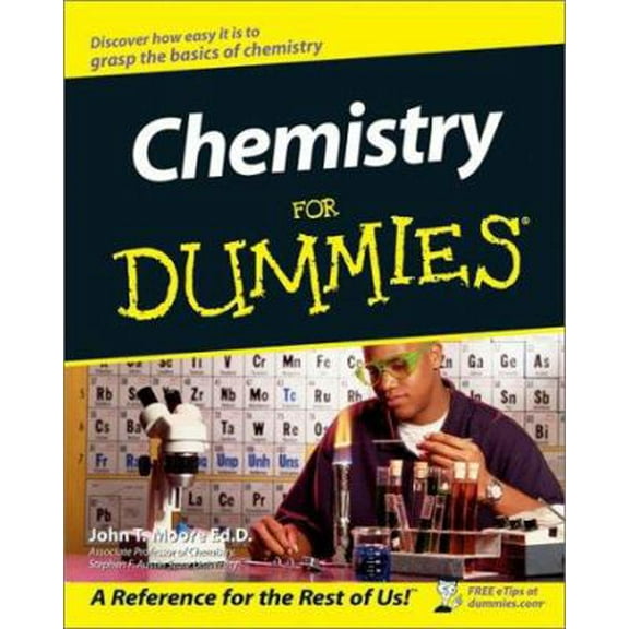 Pre-Owned Chemistry for Dummies (Paperback) 0764554301 9780764554308