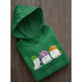 thumbnail image 3 of Cute Halloween Dino Ghosts Hoodie Toddler -Image by Shutterstock,  2 Toddler, 3 of 4