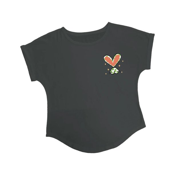 Camiseta de mujer de manga corta trajes de moda ropa streetwear casual cuello redondo XL