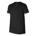 thumbnail image 2 of Bella + Canvas Unisex Jersey Short-Sleeve V-Neck T-Shirt - BLACK - M, 2 of 5
