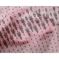 thumbnail image 4 of oneOone Silk Tabby Fabric Stripe & Paisley Ikat Printed Fabric 1 Yard 42 Inch Wide, 4 of 4
