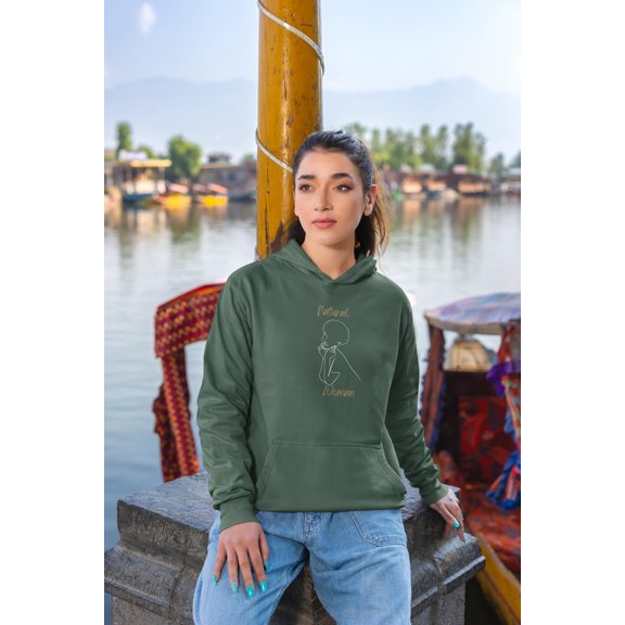 Natural Women Cute Afro (WL) Hoodie