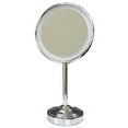 thumbnail image 3 of American Imaginations 10-in. x 15-in. Stainless Steel Above Counter Magnifying Mirror In Chrome AI-28717, 3 of 3