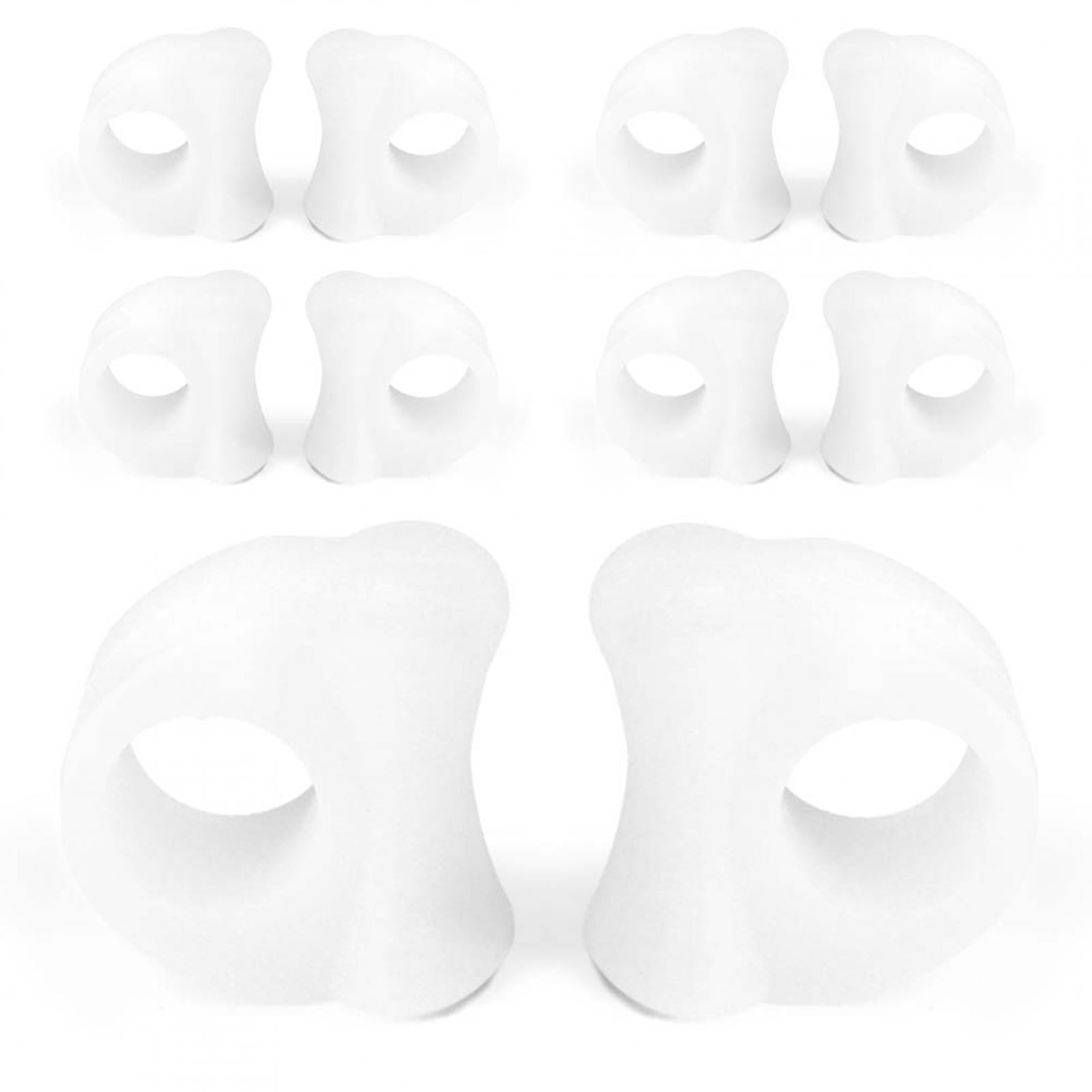 Mgaxyff 5Pairs Bunion Splint Hallux Valgus Straightener Separator Toe Corrector Foot Care Pain Relief,Toe Protector,Hallux Valgus Corrector