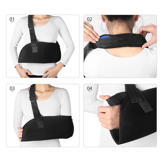 Soporte de cabestrillo para brazo Soporte de hombro de brazo ajustable Conveniente para esguince de fractura