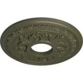 thumbnail image 3 of Ekena Millwork 15 3/8"OD x 4 1/4"ID x 1 1/2"P Baltimore Ceiling Medallion (Fits Canopies up to 5 1/2"), Hand-Painted Witch Hazel, 3 of 6
