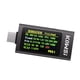 thumbnail image 5 of Probador de carga rápida portátil USB C, medidor de potencia, carcasa metálica, apto para viajes, multímetro de voltaje, corriente y potencia,, 5 of 8