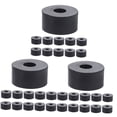 thumbnail image 4 of 3 Pieces Air Rubber Shock Pad Appliance Grommet 3x3CM Black, 4 of 8