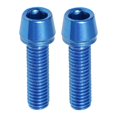 thumbnail image 1 of 12PCS Screw Bolt Bright Colors M5 Fine Thread Screws for Bicycle Brake Handle Kettle Holder Hexagonal Head Fixing Bolt Set, 1 of 10