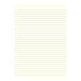 thumbnail image 1 of Filofax Notebooks A5 Ruled Journal Refill, Movable, 8 1/4 x 5 13/16 inches, 32 Cream Sheets Fits Filofax Refillable A5 (B152008U), 1 of 2
