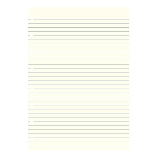 Filofax Notebooks A5 Ruled Journal Refill, Movable, 8 1/4 x 5 13/16 inches, 32 Cream Sheets Fits Filofax Refillable A5 (B152008U)
