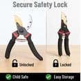 thumbnail image 5 of Mr. Pen- Pruning Shears, Garden Shears, 8" Professional, Titanium Blade, Garden Scissors, Gardening Shears, 5 of 8