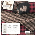 thumbnail image 5 of Great Bay Home Stonehurst 2-Piece Red BlackQuilt Bedding Sets, Twin, 5 of 6