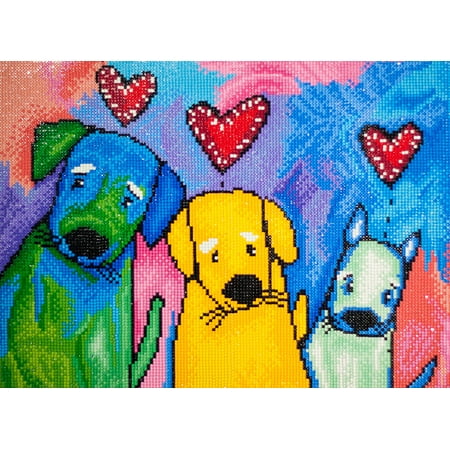 UPC: 4897073249230 | DIAMOND DOTZ® Three Amigos Diamond Painting Kit