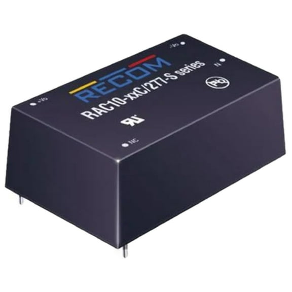 RAC10-05SC/277 Power Supply, AC-DC, 10W,1 ,Embedded Switching,5V dc,2000mA