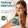 thumbnail image 4 of Natural Green Tea Oil Blotting Sheets for Face - 25% Larger - 100 Makeup Friendly Blotting Papers for Face - Easy Dispensing Oil Absorbing Sheets, 4 of 17