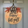 thumbnail image 3 of GadgetVLot Pumpkin house decoration wreath Fall Door hanger Halloween house decoration, 3 of 12