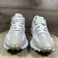 thumbnail image 2 of New Balance 327 Rain Cloud Vibrant Orange Sneakers Shoes MS327SS Mens Size 8, 2 of 6
