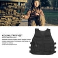 thumbnail image 4 of Chaleco De Disparos De Niños, Chaleco Militar De Entrenamiento De Seguridad Para Niños De Múltiples Bolsillos Para Caminar, 4 of 7