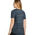 thumbnail image 2 of Jockey Women's Stretch Knit V-Neck Tee with Side Slits, 2 of 2
