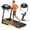 Black#66, variant on Running Machine Foldable Treadmill with Incline, Folding Treadmill for Home Electric Treadmill Workout Running Machine, Handrail Controls Speed, Pulse Monitor,APP,Folding Treadmills