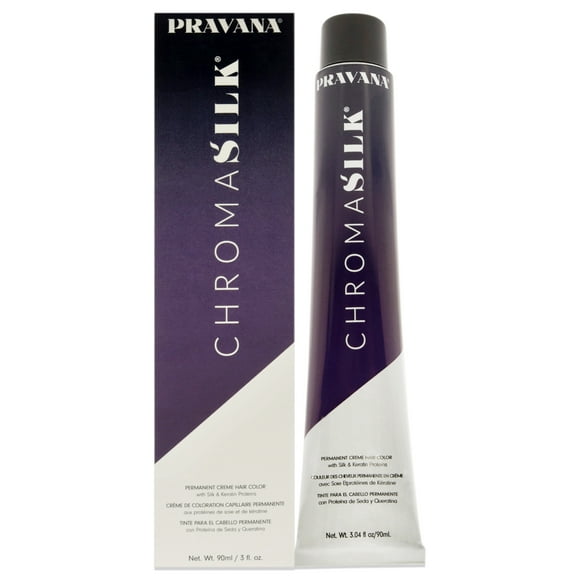 ChromaSilk Crème Couleur de Cheveux - 7.22 Intense Beige Blonde par Pravana pour Unisexe - 3 oz Couleur de Cheveux