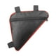 thumbnail image 1 of Bolsa de almacenamiento para cuadro de bicicleta, resistente al agua, con correa para debajo del asiento, para tubo delantero de bicicleta de montaña Negro Rojo, 1 of 8