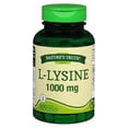 thumbnail image 1 of Suplemento Nature's Truth L-Lisina de 1000 mg en cápsulas recubiertas x10, 1 of 4