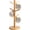 Natural, variant on Xlhshop Coffee Mug Holder Tree with 6 Hooks, Countertop Cup Rack for Home Storage