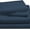 Indigo, variant on 100 Percent Cotton Double Brushed Flannel Sheet Set - 170 GSM Heavyweight, Deep Pockets - Indigo Twin