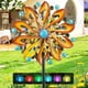 thumbnail image 2 of Price cut Wind Spinners For Yard And Garden-Wind Sculptures & Spinners 75 In Garden Art With Solar Powered Multi-Color Glass Ball Light, 2 of 5