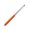 A004- Orange, variant on Sliding Pointer Stick for Classroom Stainless Steel Orange Foam Handle Presentation Tool Classroom Essentials for Teachers 1 Pack