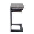 Zenvida Living Room Nesting Storage Side Tables Set of 3 Modern Rustic