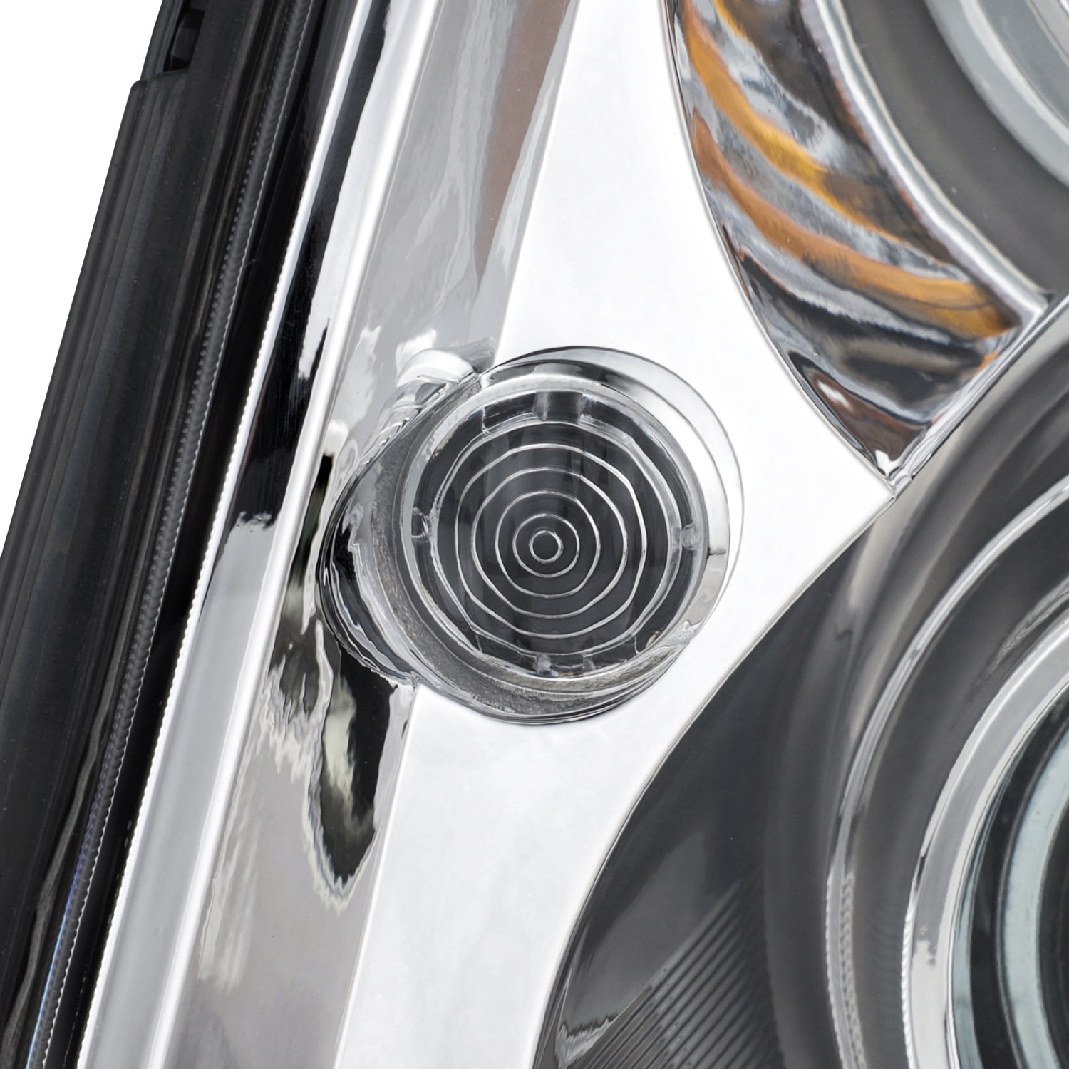 AKKON - Fits 2006-2011 Cadillac DTS [HID/Xenon Type] Projector Chrome Headlights Pair Driver+Passenger Re-use HID Kit