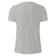 thumbnail image 6 of VgaVtl Short Sleeve Teeshirts for Men Sports Summer Shirts for Men Holiday Pullover Graphic Casual Loose Gray Tops, 6 of 7