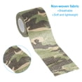 thumbnail image 3 of Uxcell Camouflage Tape 2" x 5 Yards, 3 Pack Self Adhesive Protective Camo Tape Wrap Waterproof Bandage, Jungle, 3 of 5