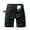 Black, variant on Lovskoo Cargo Shorts for Men Solid Color Plus Size Cargo Shorts Multi Pockets Relaxed Summer Beach Shorts Pants Olive Green