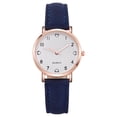 thumbnail image 1 of Sfonq Summer Clearance Mothers Day Gift for Grilfriend Womens Watches ,Women's Watch Digital Dial Quartz Leather Wristband Gift Suitable For Women And Girls,Blue Buy 2 Save 10%, 1 of 2
