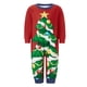 thumbnail image 2 of Pijamas navideños familiares a juego, conjunto de pijama con estampado de árbol de Navidad (camiseta y pantalón) para bebé/perro/perro/peluche)., 2 of 8