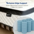 thumbnail image 4 of 10" Queen Mattress Memory Foam & Individual Pocket Spring Hybrid Mattress, Medium Firmness, Mattress in a Box, CertiPUR-US, 4 of 7