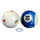 thumbnail image 1 of Bola de billar con agujero perforado para billar chino de 8 bolas de 57,2 mm Con bola objetivo, 1 of 9