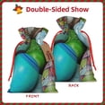 thumbnail image 2 of Naloa Easter Egg1 Drawstring Christmas Bags, 3D Xmas Gift Bags, Christmas Wrapping Bags, Xmas Goodie Bags, Treat Pouch Bags, Party Favor Bags-Medium, 2 of 9